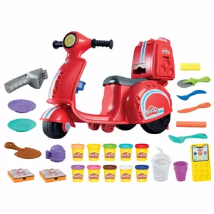 Play-Doh Сет для доставки пиццы на скутере Play-Doh 2 колеса Многоцветный