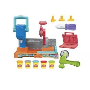 Верстак Play-Doh Stamp & Saw Tool Bench Многоцветный