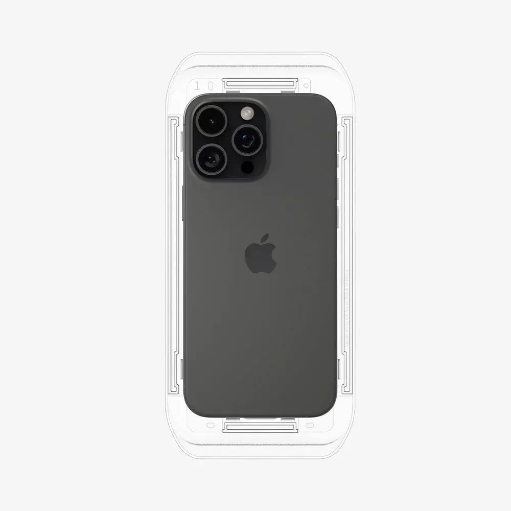 Ekrāna aizsargs Spigen GLAS.tR EZ Fit Apple iPhone 16 Pro Photo 8