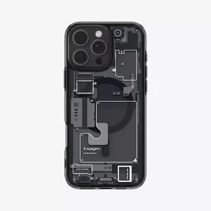Чехол для телефона Spigen Ultra Hybrid Zero One (MagFit) для iPhone 16 Pro Max, 17,5 см (6,9"), TPU+PC, чёрный