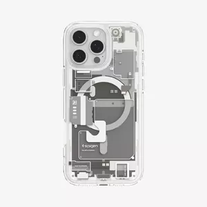 Чехол Spigen Ultra Hybrid Zero One для мобильного телефона 16 см Титан Прозрачный Белый