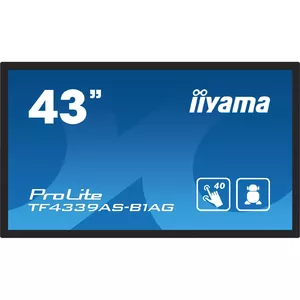 Цифровой рекламный экран iiyama TF4339AS-B1AG 42.5" Сенсорный LED 3840 x 2160