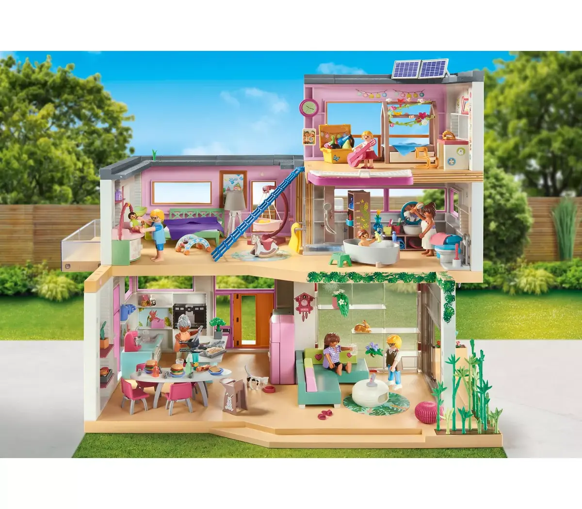 Дом Playmobil My Life Living House с зимним садом Photo 4