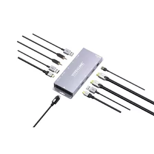 USB graphics adapter Vivolink VLUSBCHUB3 with multiple display support