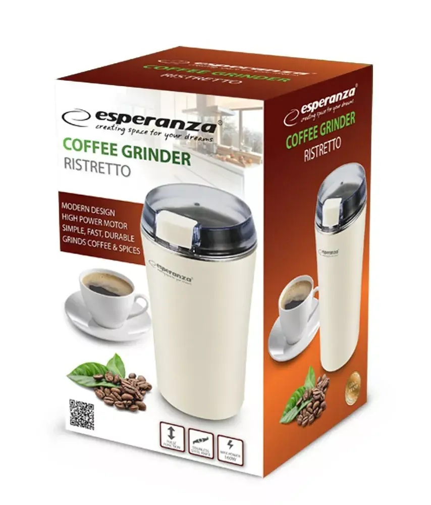 Кофемолка ESPERANZA EKC008W 160 Вт Photo 2