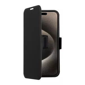 Wallet case Screenor 30155SC for iPhone 16 Pro Max Black