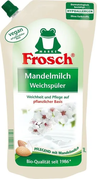 Veļas mīkstinātājs Frosch Almond Milk 1 l Photo 2