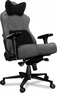 Krēsls Yumisu Y-2053-LB-M Material Cloud Black — biroja, vidēja atzveltne, auduma apdare