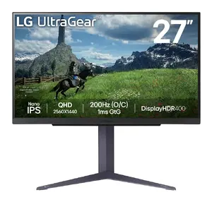 Monitors LG 27GS85Q-B 27" Quad HD 2560 x 1440 pikseļi