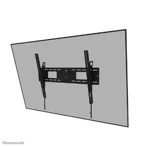 Neomounts WL35-750BL18 Heavy Duty Wall Mount for 55-98 Inch Screens Tiltable Lockable VESA 800x600 Max 125 kg Black