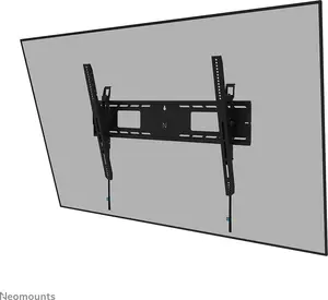 Neomounts WL35-750BL18 Heavy Duty Wall Mount for 55-98 Inch Screens Tiltable Lockable VESA 800x600 Max 125 kg Black