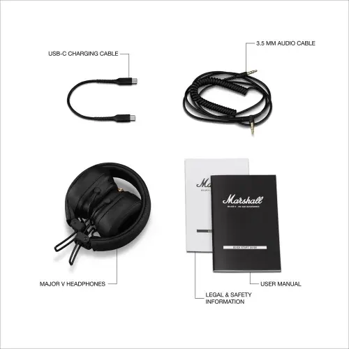 Беспроводные наушники MARSHALL Major V Bluetooth Photo 4