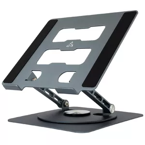 Laptop stand SBOX CP-32 360° rotation – adjustable height and angle, portable metal base