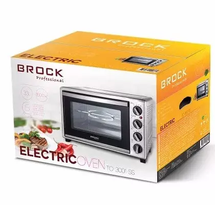 BROCK TO 3001 SS мини-печь 33 л 1500 Вт Photo 2