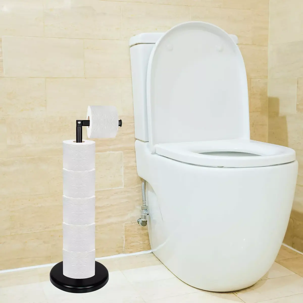 Springos TS0002 Toilet Paper Holder Stand Photo 5