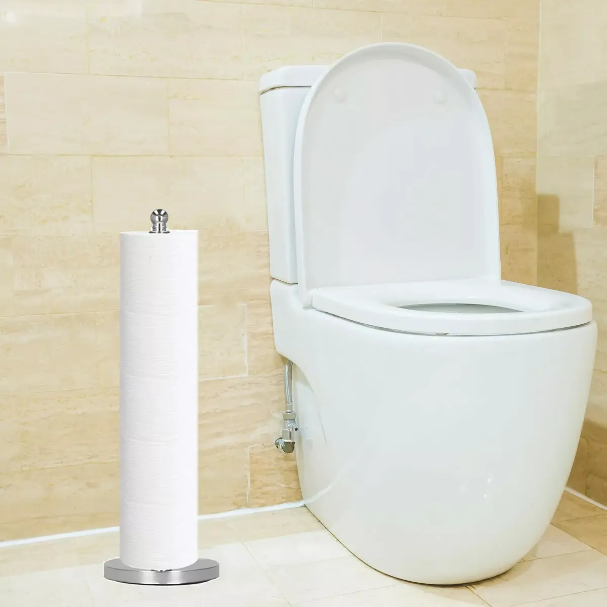 Springos TS0003 Toilet Paper Holder Stand Photo 4