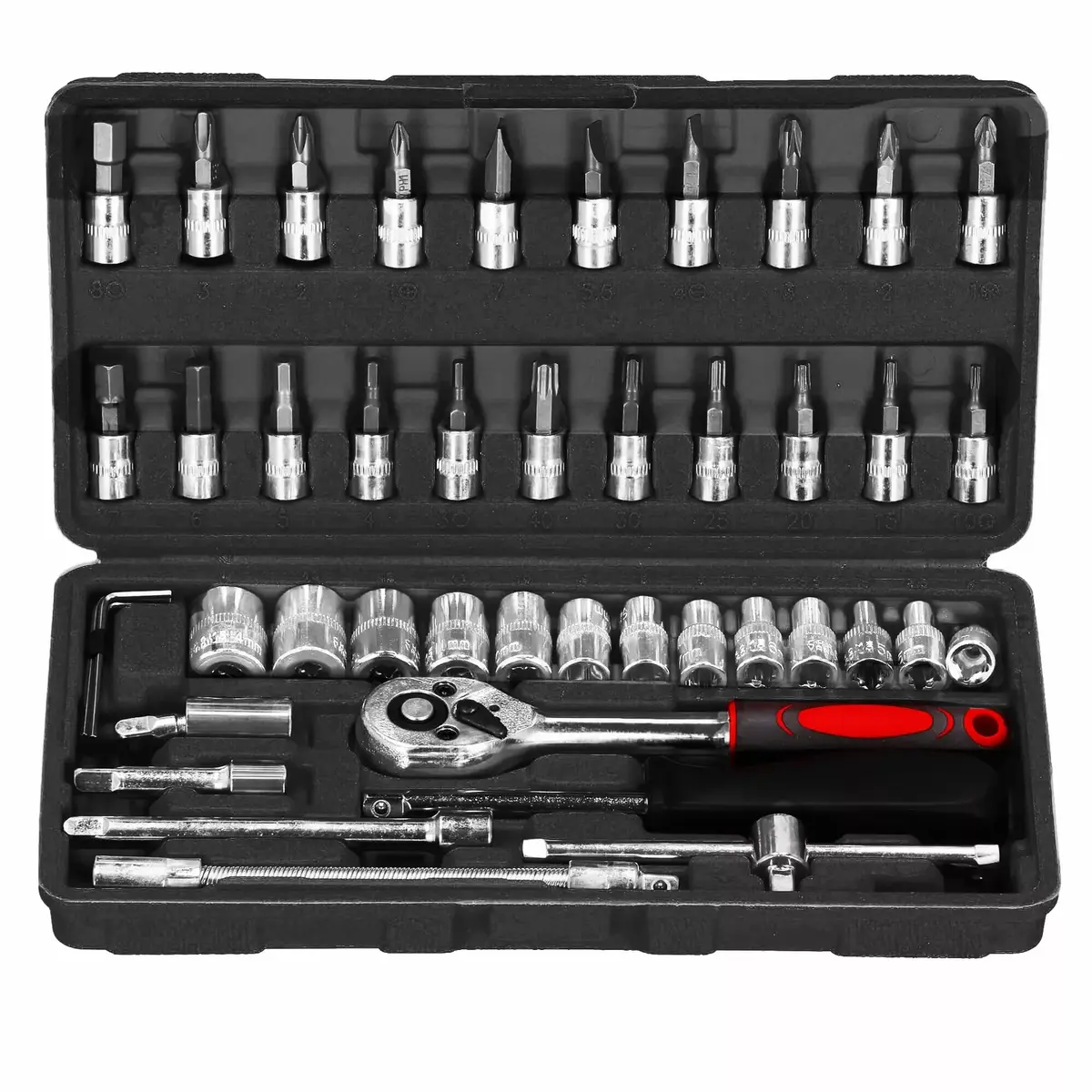 Springos GA0081 Spanner Set 46 Pieces Photo 4