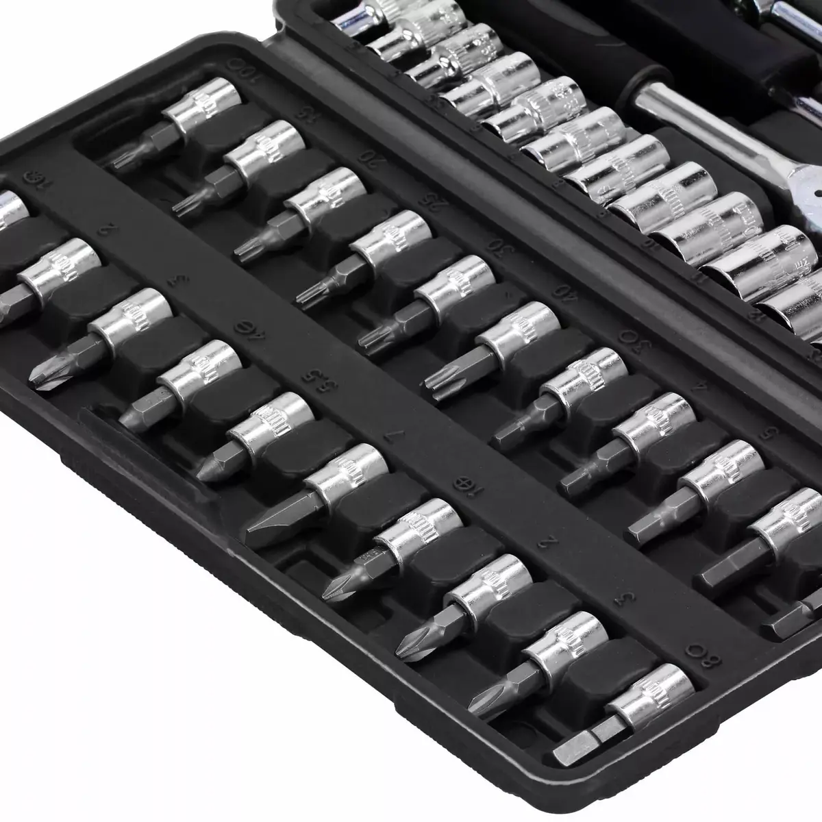 Springos GA0081 Spanner Set 46 Pieces Photo 7