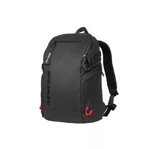 Mugursoma GENESIS Pallad 420 39.6 cm (15.6") melna – poliesters, 18 L, ūdensizturīga rāvējslēdzēja