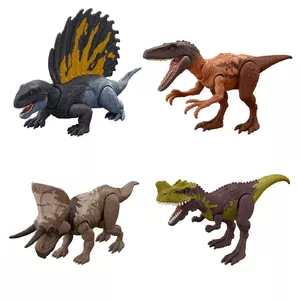 Jurassic World STRIKE ATTACK Assortment MATTEL no 4 gadiem Plastmasa Dažādas krāsas