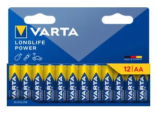 Varta Longlife Power AA Sārmu vienreizējās