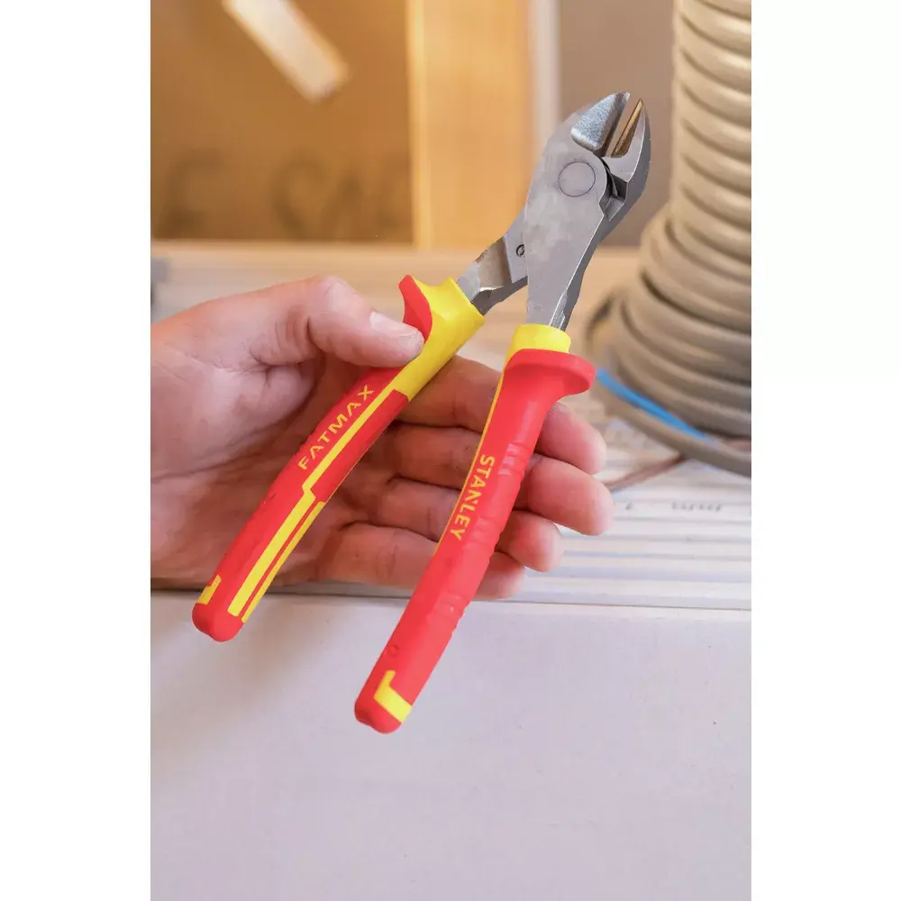 Diagonal Pliers STANLEY FATMAX 195 mm VDE Photo 2