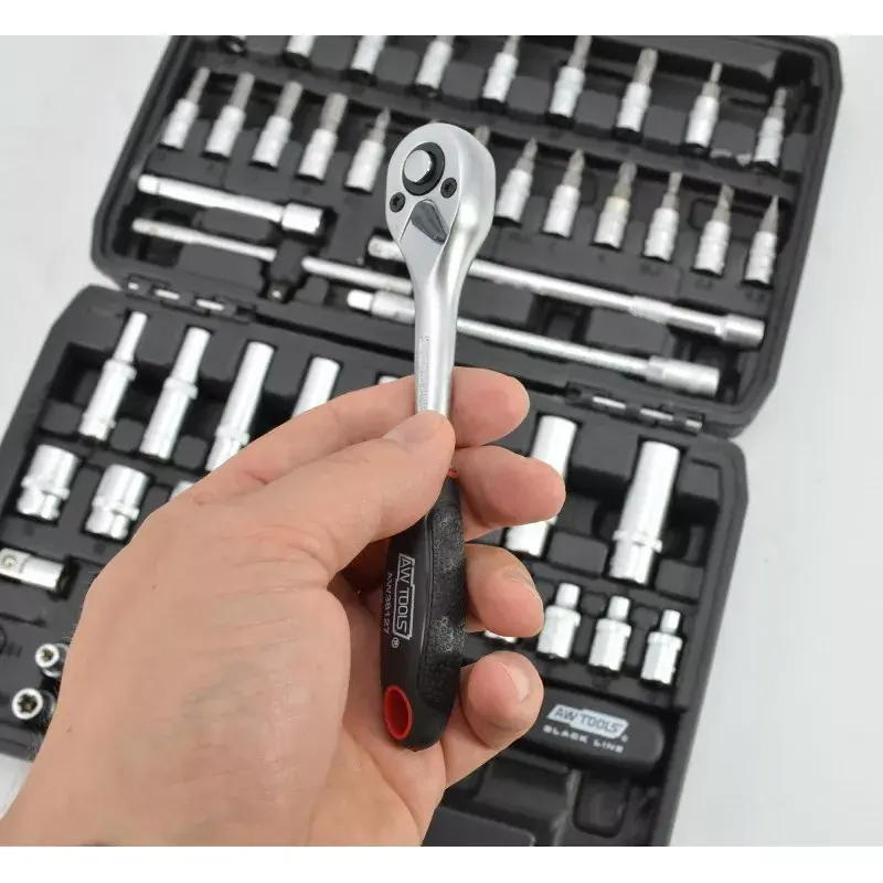 Socket set AWTools AW39056 — 56 pcs Photo 4