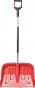 Snow shovel Prosperplast SNOWER 55 Alutube — lightweight aluminum shaft, 55 cm blade width