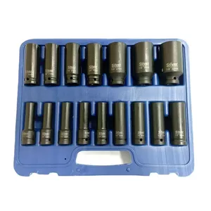 Impact Socket Set 1/2" 16 pcs, Silver brand, model 11662
