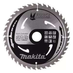 Дисковая пильная пилa Makita B-32079, 1 шт., сменный диск для распиловки древесины и общих работ
