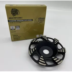 INDIAN PROFESSIONAL Diamond Grinding Wheel Ultimate Fast 125 mm for Concrete