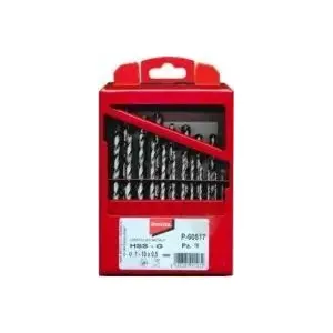 Drill Bit Set Makita P-60517 – HSS-G Metal Bits, 19 pieces