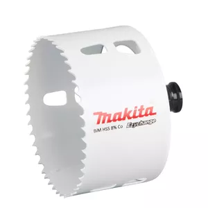 Hole saw Makita E-03969, single piece, Ø 86 mm, for drill — steel, aluminium, plastic, wood, stainless steel