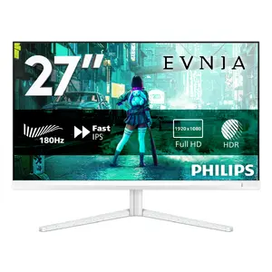 Datora monitors Philips Evnia 27M2N3201A/00 68.6 cm 27 Collas Full HD LCD Fast IPS Balts 1920 x 1080 Pikseļi 180Hz 1ms HDMI DisplayPort