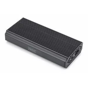 Digitus USB M.2 hard disk enclosure SSD external NVMe 40Gbps USB 4.0 aluminum toolfree DA-71158