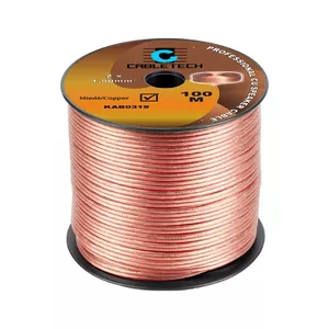 Акустический кабель Cabletech 1.5 мм², 2‑жильный медный аудио кабель