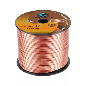 Speaker cable Cabletech 1.0 mm – single-conductor audio cable for loudspeakers