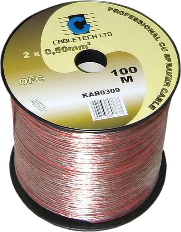 Skaļruņa kabelis Cabletech OFC 0,5 mm Photo 3