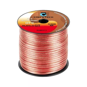 Акустический кабель Cabletech OFC 0,75 мм — двухжильный бескислородная медь для аудиосоединений