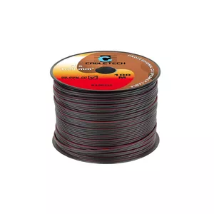 Акустический кабель Cabletech 1.5 мм², чёрный, медный провод, провод для колонок