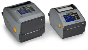 Etiķešu printeris Zebra ZD621 termotransfers 300 x 300 DPI 152 mm/s vads un bezvadu, 108 mm platums, LCD, pelēks