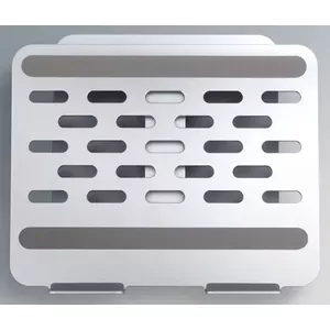 Laptop stand Axagon STND-LQ Grey Aluminium 20.5 cm height