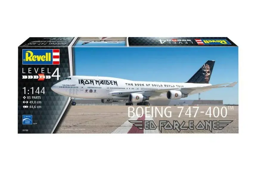 REVELL Boeing 747-400 1:144 modelis Photo 2