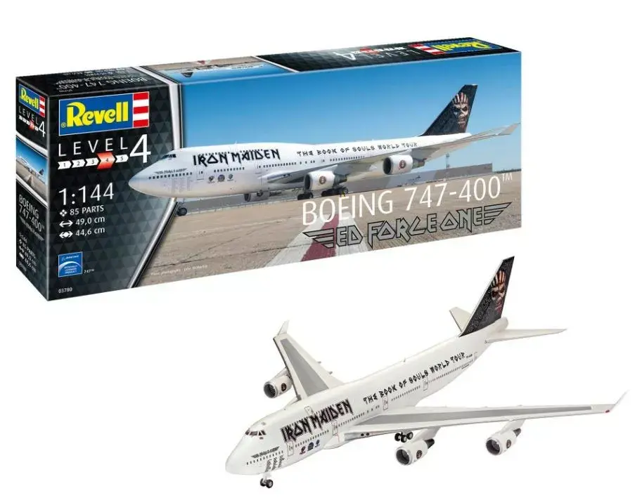 REVELL Boeing 747-400 1:144 modelis Photo 5
