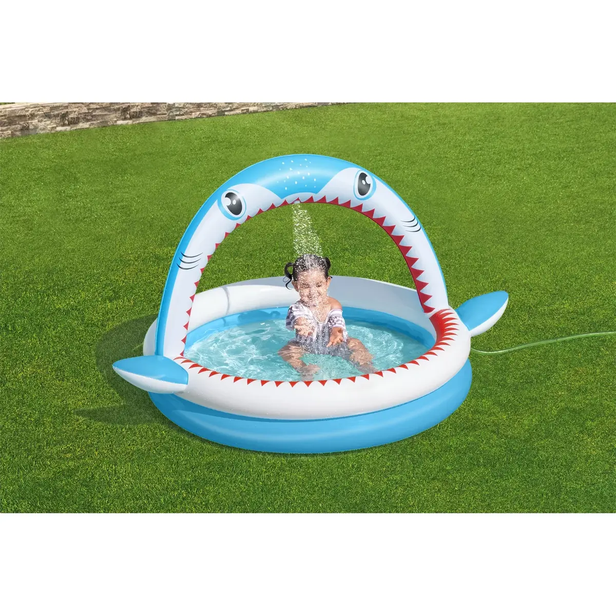 Piepūšamais baseins Bestway Sharktastic 1,63×1,27×0,92 m Photo 7