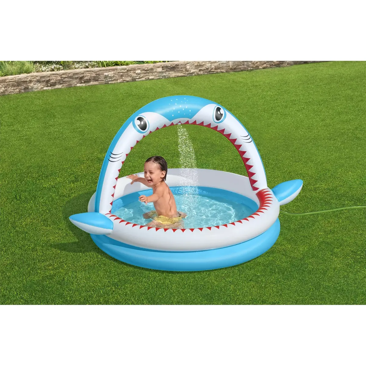 Piepūšamais baseins Bestway Sharktastic 1,63×1,27×0,92 m Photo 8