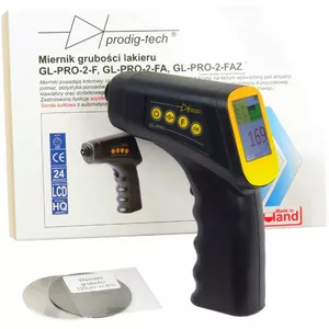 Krāsu pārklājuma biezuma mērītājs Prodig Tech GL-PRO-2-FAZ 15390 digitālais ar LCD displeju