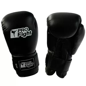 Boksa cimdi Profight MB-R2013 ādas melni