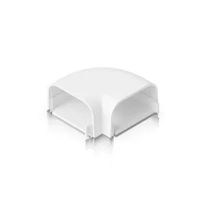 Elbow kabelu kanāls UBIQUITI UACC-CRE — elkonis kabelu organizatoram, ABS/PC, 68.4×68.4×38.8 mm, balts