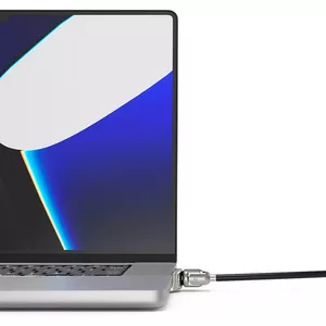 Compulocks MBPR16LDG02KL kabeļu slēdzene Melns, Sudrabs
